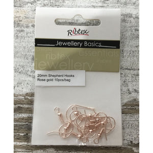 Earrings Shepherd Hooks 10pc bag