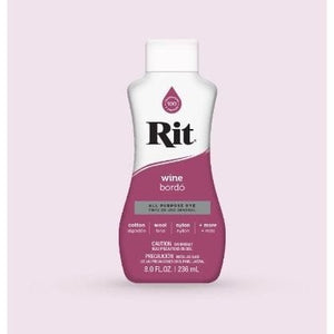 Rit Liquid Dye - 26 colours 236ml - CRAFT2U