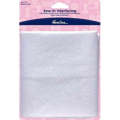 Sew-In Interfacing Medium Firm 1m x 1m