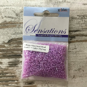 Glass Seed Beads 1.8mm 25g bag