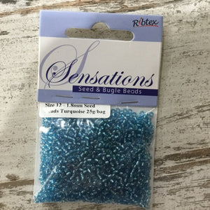 Glass Seed Beads 1.8mm 25g bag