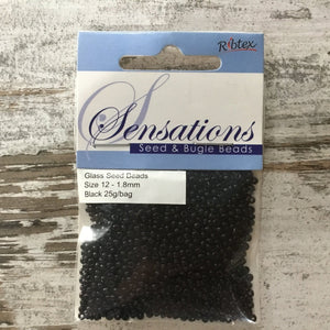 Glass Seed Beads 1.8mm 25g bag