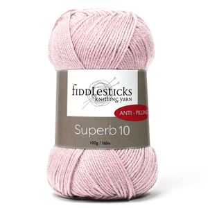 Fiddlesticks Superb 10 100% Anti Pilling Acrylic 10ply 100g