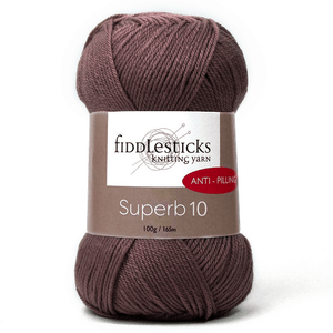 Fiddlesticks Superb 10 100% Anti Pilling Acrylic 10ply 100g