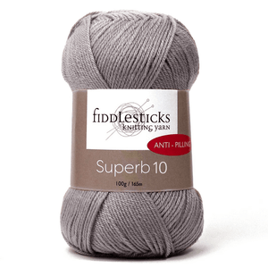 Fiddlesticks Superb 10 100% Anti Pilling Acrylic 10ply 100g