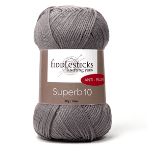 Fiddlesticks Superb 10 100% Anti Pilling Acrylic 10ply 100g