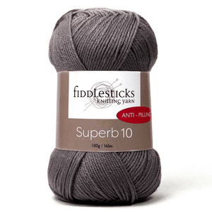 Fiddlesticks Superb 10 100% Anti Pilling Acrylic 10ply 100g