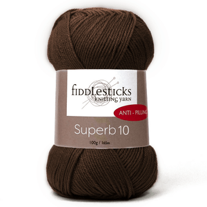 Fiddlesticks Superb 10 100% Anti Pilling Acrylic 10ply 100g