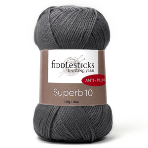 Fiddlesticks Superb 10 100% Anti Pilling Acrylic 10ply 100g