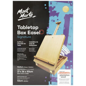 Tabletop Box Easel Signature