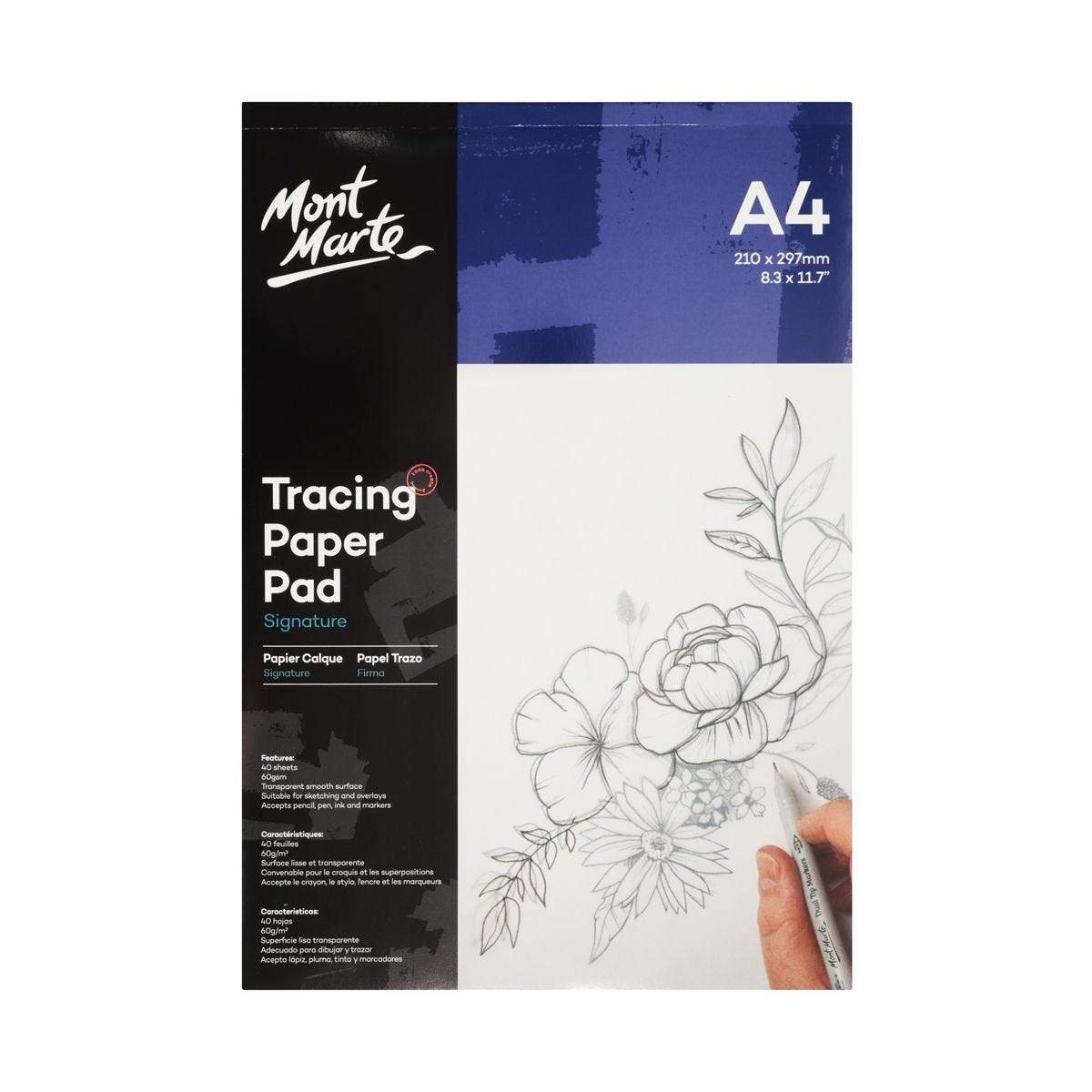 Tracing Paper Pad 60gsm 40 Sheet