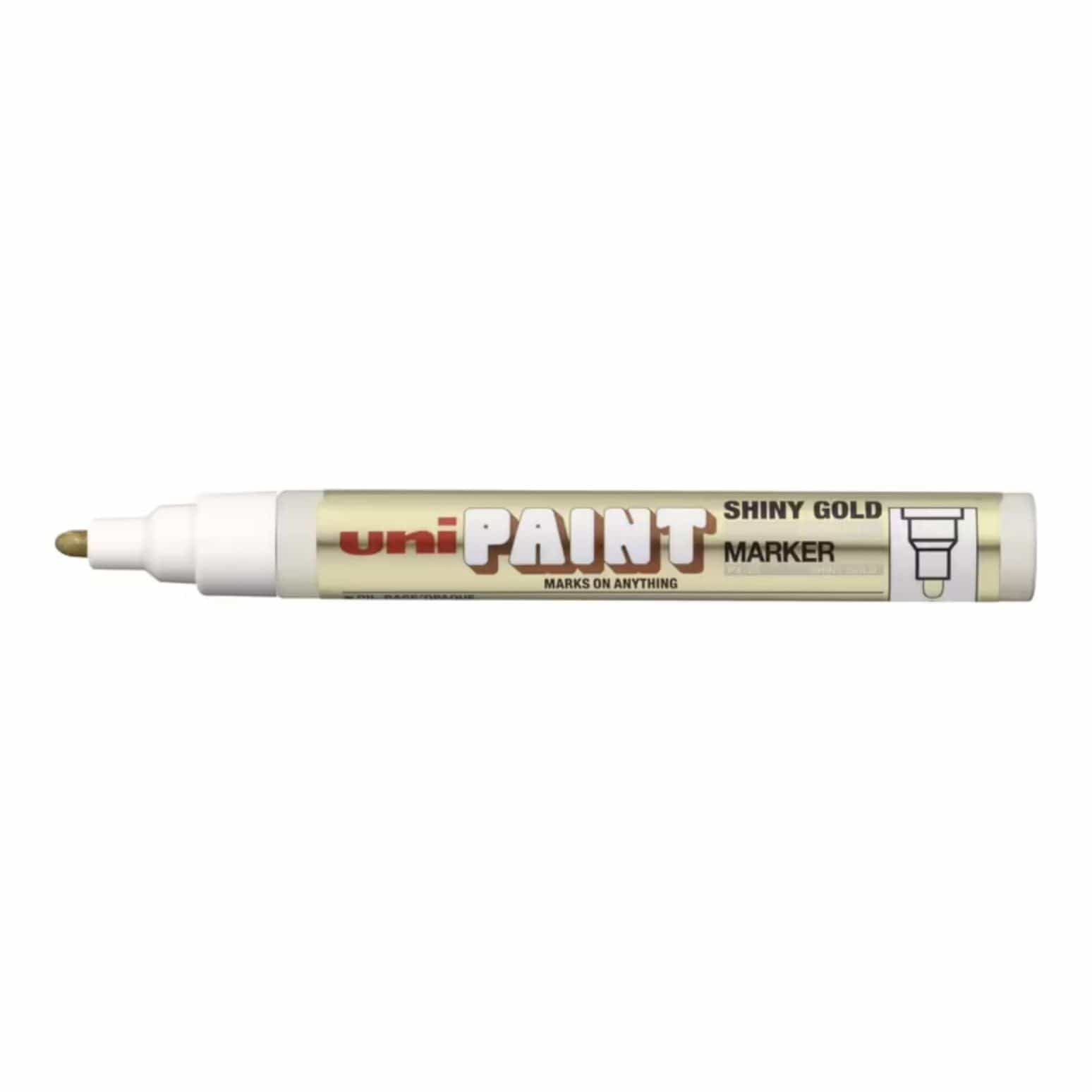 UNI Paint Marker Shiny Paint Markers 2.8mm Medium Bullet Tip