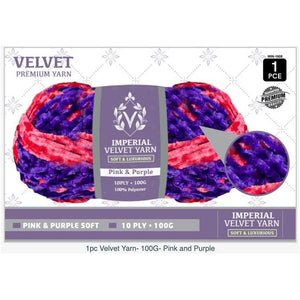 Yatsal Velvet Yarn 10 ply 100g