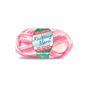 Yatsal Knitting Yarn 8 ply 100g Multicolour