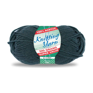 Yatsal Knitting Yarn 8 ply 100g Solid