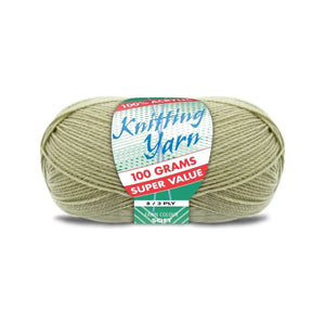 Yatsal Knitting Yarn 8 ply 100g Solid