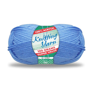 Yatsal Knitting Yarn 8 ply 100g Solid