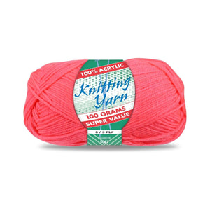 Yatsal Knitting Yarn 8 ply 100g Solid