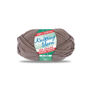 Yatsal Knitting Yarn 8 ply 100g Solid (BULK 10 PACK)